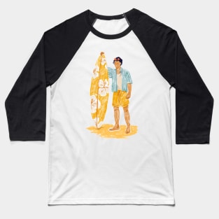 surfer Baseball T-Shirt